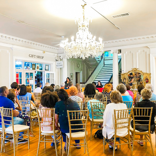 Guests gathered in the historic Turney Parlour to enjoy a performance by the El Paso Opera