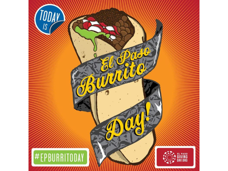 #ElPasoBurritoDay